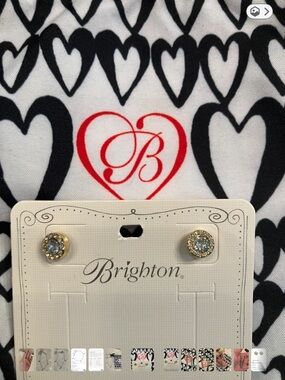 ❤️BRIGHTON ILLUMINA POST EARRINGS GOLD